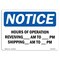 Signmission OSHA Notice Sign, 3.5" Height, Sign, 5" X 3.5", Landscape OS-NS-D-35-L-13545 - alternate 1
